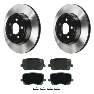 Wagner® - SevereDuty™ Rear Brake Kit with Semi-Metallic Pads