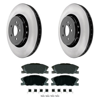 Wagner® - SevereDuty™ Front Brake Kit with Semi-Metallic Pads