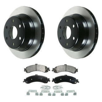 Wagner® - SevereDuty™ Rear Brake Kit with Semi-Metallic Pads