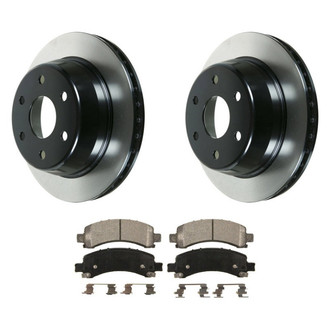 Wagner® - SevereDuty™ Rear Brake Kit with Semi-Metallic Pads