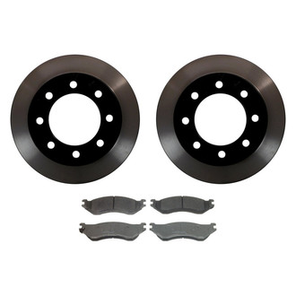 Wagner® - ThermoQuiet™ Rear Brake Kit with Semi-Metallic Pads
