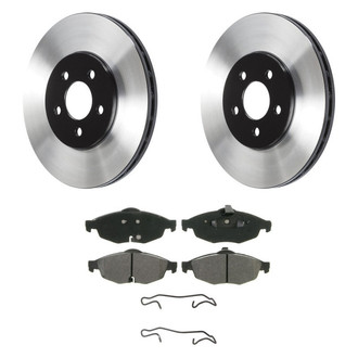 Wagner® - QuickStop® Front Brake Kit with Semi-Metallic Pads