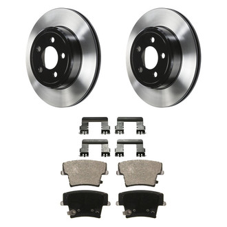 Wagner® - SevereDuty™ Rear Brake Kit with Semi-Metallic Pads