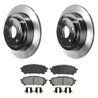 Wagner® - QuickStop® Rear Brake Kit with Semi-Metallic Pads