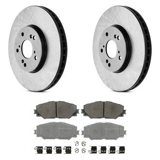 Wagner® - ThermoQuiet™ Front Brake Kit with Ceramic Pads