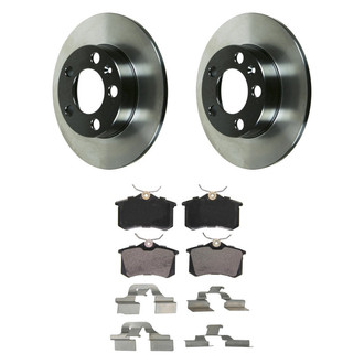 Wagner® - QuickStop® Rear Brake Kit with Semi-Metallic Pads
