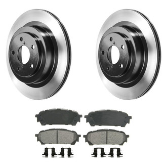 Wagner® - QuickStop® Rear Brake Kit with Semi-Metallic Pads
