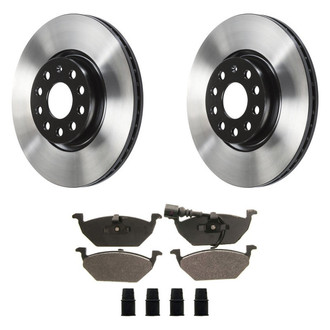 Wagner® - QuickStop® Front Brake Kit with Semi-Metallic Pads