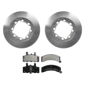 Wagner® - SevereDuty™ Front Brake Kit with Semi-Metallic Pads