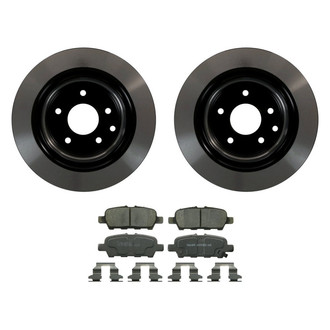 Wagner® - ThermoQuiet™ Rear Brake Kit with Ceramic Pads