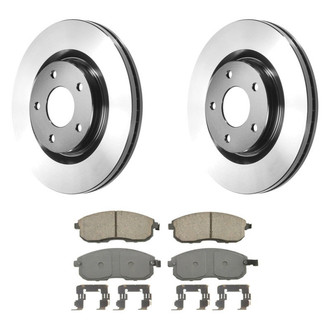 Wagner® - ThermoQuiet™ Front Brake Kit with Ceramic Pads