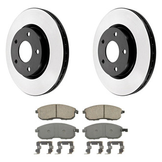 Wagner® - ThermoQuiet™ Front Brake Kit with Ceramic Pads
