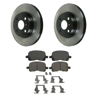 Wagner® - QuickStop® Front Brake Kit with Ceramic Pads