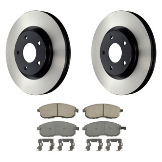 Wagner® - ThermoQuiet™ Front Brake Kit with Ceramic Pads