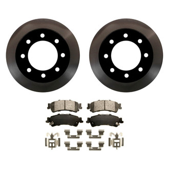 Wagner® - SevereDuty™ Rear Brake Kit with Semi-Metallic Pads