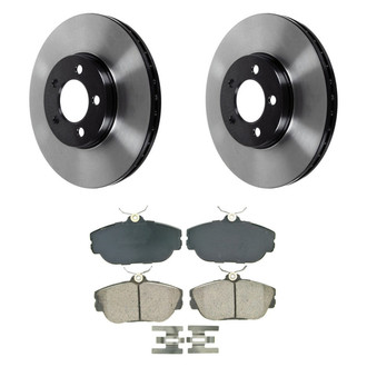 Wagner® - QuickStop® Front Brake Kit with Ceramic Pads