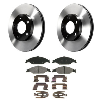 Wagner® - QuickStop® Front Brake Kit with Semi-Metallic Pads