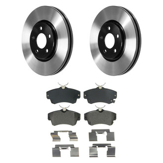 Wagner® - QuickStop® Front Brake Kit with Semi-Metallic Pads