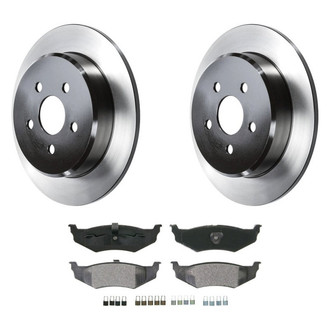 Wagner® - QuickStop® Rear Brake Kit with Semi-Metallic Pads