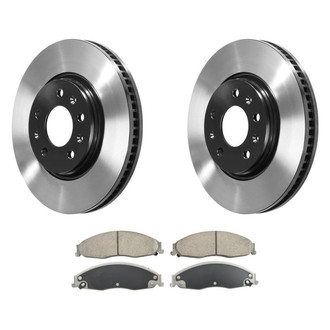 Wagner® - ThermoQuiet™ Front Brake Kit with Ceramic Pads