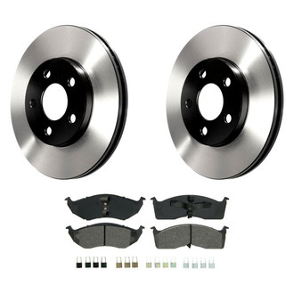Wagner® - QuickStop® Front Brake Kit with Semi-Metallic Pads