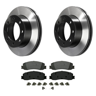 Wagner® - SevereDuty™ Front Brake Kit with Semi-Metallic Pads