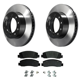 Wagner® - SevereDuty™ Front Brake Kit with Semi-Metallic Pads