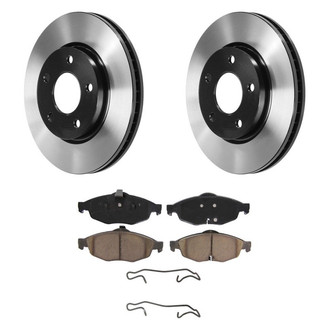 Wagner® - QuickStop® Front Brake Kit with Ceramic Pads