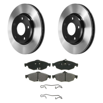 Wagner® - QuickStop® Front Brake Kit with Semi-Metallic Pads