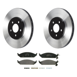 Wagner® - QuickStop® Front Brake Kit with Semi-Metallic Pads