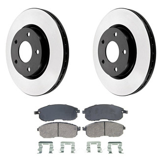 Wagner® - QuickStop® Front Brake Kit with Ceramic Pads