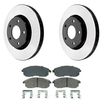 Wagner® - QuickStop® Front Brake Kit with Ceramic Pads