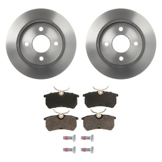 Wagner® - QuickStop® Rear Brake Kit with Semi-Metallic Pads
