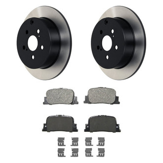 Wagner® - QuickStop® Rear Brake Kit with Semi-Metallic Pads