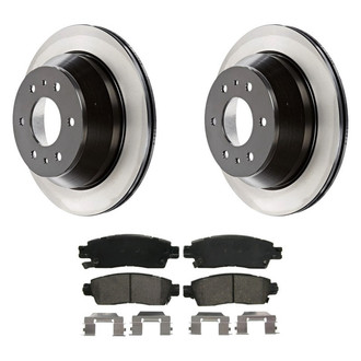 Wagner® - Brake Rotors with QuickStop Brake Pads