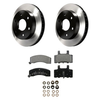 Wagner® - QuickStop® Front Brake Kit with Semi-Metallic Pads