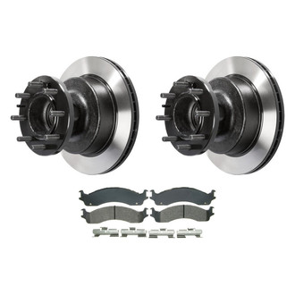 Wagner® - QuickStop® Front Brake Kit with Semi-Metallic Pads