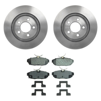 Wagner® - QuickStop® Rear Brake Kit with Semi-Metallic Pads