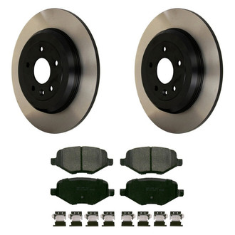 Wagner® - QuickStop® Rear Brake Kit with Ceramic Pads