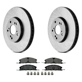 Wagner® - QuickStop® Front Brake Kit with Semi-Metallic Pads