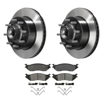 Wagner® - QuickStop® Front Brake Kit with Semi-Metallic Pads