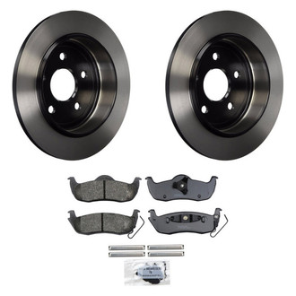 Wagner® - SevereDuty™ Rear Brake Kit with Semi-Metallic Pads