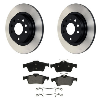 Wagner® - QuickStop® Rear Brake Kit with Semi-Metallic Pads