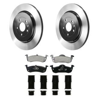 Wagner® - QuickStop® Rear Brake Kit with Semi-Metallic Pads