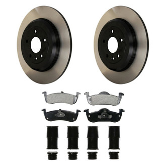 Wagner® - QuickStop® Rear Brake Kit with Semi-Metallic Pads