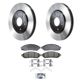 Wagner® - SevereDuty™ Front Brake Kit with Semi-Metallic Pads