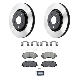 Wagner® - QuickStop® Front Brake Kit with Ceramic Pads