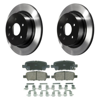 Wagner® - QuickStop® Rear Brake Kit with Ceramic Pads