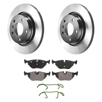 Wagner® - QuickStop® Rear Brake Kit with Semi-Metallic Pads