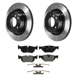 Wagner® - QuickStop® Rear Brake Kit with Semi-Metallic Pads